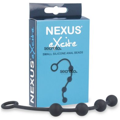 Анальні кульки Nexus Excite Small Anal Beads, силікон, макс. діаметр 2 см SO1767 фото