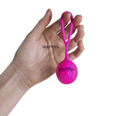 Вагинальные шарики Adrien Lastic Geisha Lastic Balls Mía Magenta (L), диаметр 4 см, масса 42 г AD40551 фото