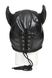 Маска Master Series Dungeon Demon Bondage Mask with Horns - Black SO8800 фото 4