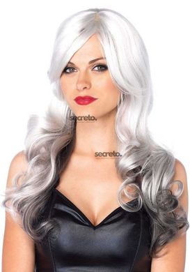 Leg Avenue Allure Multi Color Wig Grey/Black SO7933 фото