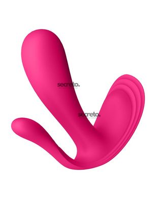 Двойной смарт-вибратор в трусики Satisfyer Top Secret+ Pink SO6734 фото