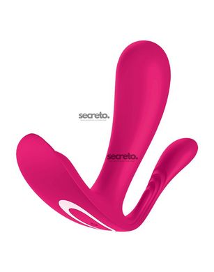 Подвійний смартвібратор у трусики Satisfyer Top Secret+ Pink SO6734 фото