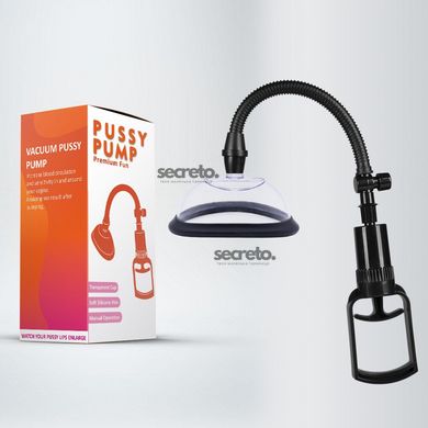 Вакуумная помпа для вульвы Pussy Pump Premium Fun размер S (11 см) SO8701 фото