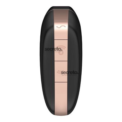 Вакуумный клиторальный стимулятор Satisfyer Love Triangle Black с управлением через интернет SO3894 фото