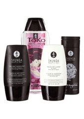 Подарунковий набір Shunga NAUGHTY Cosmetic Kit: змазка та стимулювальні засоби для нього та для неї SO6896 фото