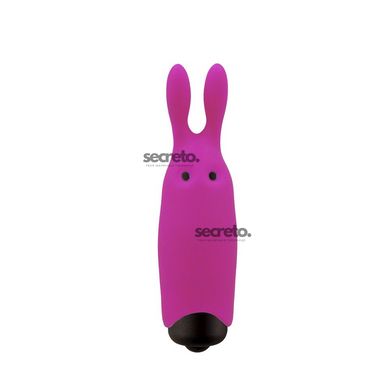 Віброкуля Adrien Lastic Pocket Vibe Rabbit Pink зі стимулювальними вушками AD33421 фото