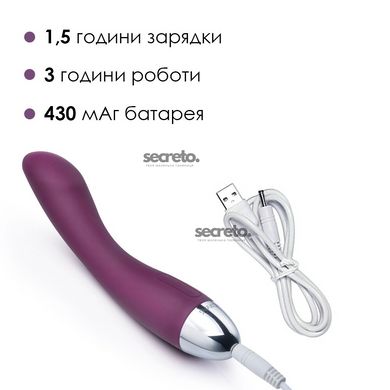 Вибратор для точки G с интеллектуальным режимом Svakom Amy Violet SO4822 фото