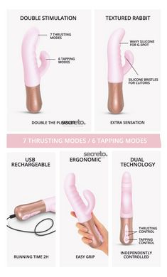 Подвійний пульсатор-кролик Love To Love SASSY BUNNY - BABY PINK SO6239 фото