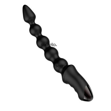 Анальний вібратор-намисто Nexus BENDZ Bendable Vibrator Probe Edition, ефект пам’яті форми SO6637 фото