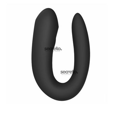 Смарт-вибратор для пар Satisfyer Double Joy Black с широким клиторальным стимулятором SO3898 фото