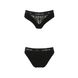 Трусики с широкой резинкой и кружевом Passion PS001 PANTIES black, size L SO4159 фото 5