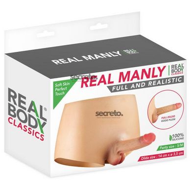 Страпон Real Body — Real Manly full and realistic S/M SO9954 фото