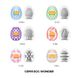 Набор мастурбаторов-яиц Tenga Egg Wonder Pack (6 яиц) SO5500 фото 6