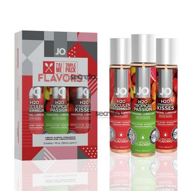 Набор System JO Tri-Me Triple Pack - Flavors (3 х 30 мл) три разных вкуса оральных смазок SO2840 фото