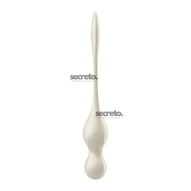 Вагинальные шарики с вибрацией Satisfyer Love Birds 1 Connect App White SX0569 фото