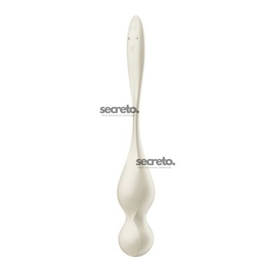 Вагінальні кульки з вібрацією Satisfyer Love Birds 1 Connect App White SX0569 фото