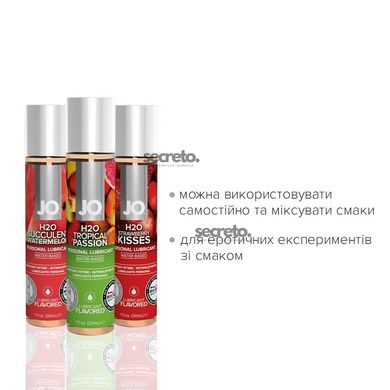 Набір System JO Tri-Me Triple Pack — Flavors (3×30 мл) три різні смаки оральних змазок SO2840 фото