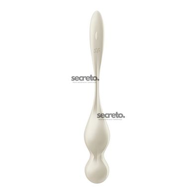 Вагинальные шарики с вибрацией Satisfyer Love Birds 1 Connect App White SX0569 фото