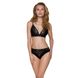 Трусики з широкою гумкою і мереживом Passion PS001 PANTIES black, size M SO4160 фото 3