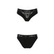 Трусики з широкою гумкою і мереживом Passion PS001 PANTIES black, size M SO4160 фото 5