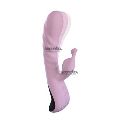 Вібратор Adrien Lastic Mini Trigger з масажними рухами стовбура AD11131 фото