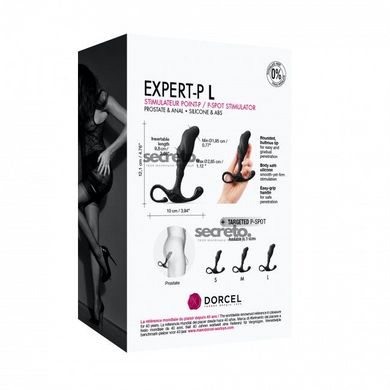 Ручний ергономічний масажер простати Dorcel Expert P size L SO5526 фото