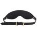 Роскошная маска на глаза Zalo Blindfolds Black SO8231 фото 3