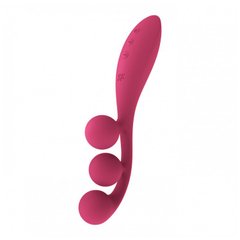 Універсальний вібратор Satisfyer Tri Ball 1, 3 мотори, гнеться SO7785 фото