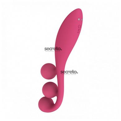 Універсальний вібратор Satisfyer Tri Ball 1, 3 мотори, гнеться SO7785 фото