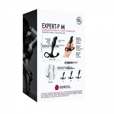 Ручний ергономічний масажер простати Dorcel Expert P size M SO5527 фото