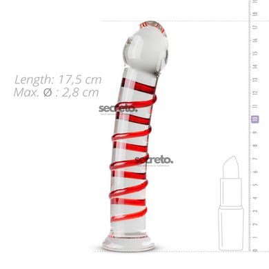 Скляний дилдо Gildo Glass Dildo No.15 SO4621 фото