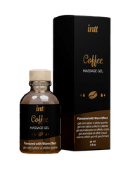 Массажный гель для интимных зон Intt Coffee (30 мл) разогревающий SO3508 фото