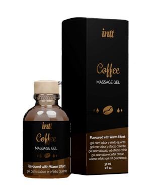 Массажный гель для интимных зон Intt Coffee (30 мл) разогревающий SO3508 фото