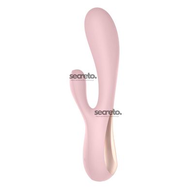 Смарт вибратор-кролик Satisfyer Mono Flex Mauve, 2 мотора, управление через интернет SO3902 фото