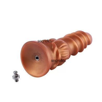 Силіконовий дилдо Hismith Spiral Grain Silicone Dildo Monster Series SO9961 фото