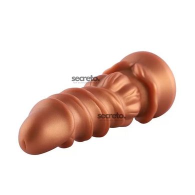 Силіконовий дилдо Hismith Spiral Grain Silicone Dildo Monster Series SO9961 фото