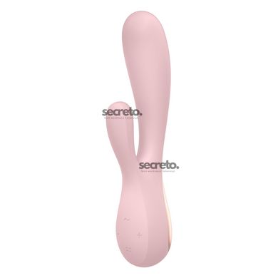 Смарт вибратор-кролик Satisfyer Mono Flex Mauve, 2 мотора, управление через интернет SO3902 фото