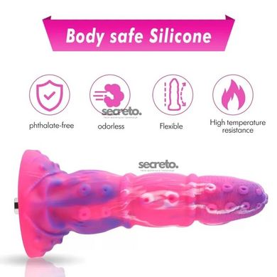 Силиконовый дилдо Hismith Silicone Tentacle Dildo Monster Series SO9964 фото