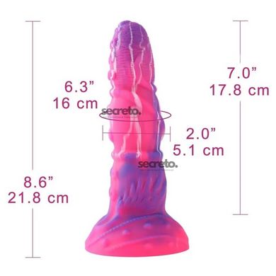 Силиконовый дилдо Hismith Silicone Tentacle Dildo Monster Series SO9964 фото