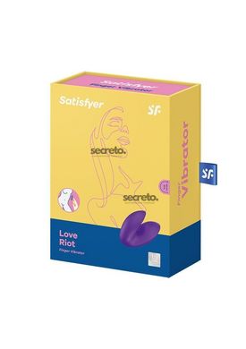 Вібратор на палець Satisfyer Love Riot Purple, 12 варіантів використання SO7789 фото