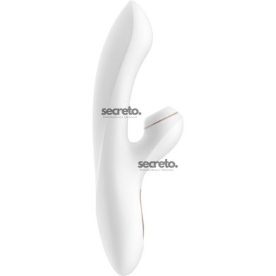 Вакуумний вібратор-кролик Satisfyer Pro Plus G-Spot Rabbit, перший кролик із вакуумом та вібрацією SO1829 фото