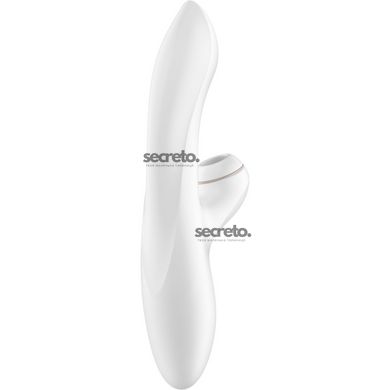 Вакуумний вібратор-кролик Satisfyer Pro Plus G-Spot Rabbit, перший кролик із вакуумом та вібрацією SO1829 фото