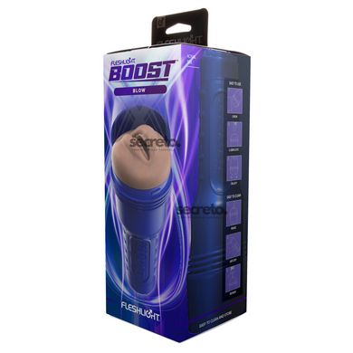 Мастурбатор-ротик Fleshlight Boost Blow, плавні кільця Turbo Tech SO8154 фото