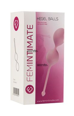 Вагінальні кульки Femintimate Kegel Balls, діаметр 3,5 см, маса 77 г FM40601 фото