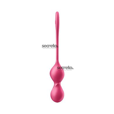 Вагинальные шарики с вибрацией Satisfyer Love Birds 2 Connect App Red SX0571 фото