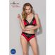 Трусики с широкой резинкой и кружевом Passion PS001 PANTIES red/black, size L SO4167 фото 3