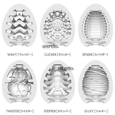 Набір Tenga Egg Variety Pack (6 яєць) EGG-VP61 фото