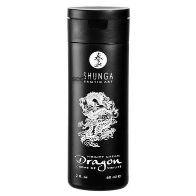 Стимулирующий крем для пар Shunga SHUNGA Dragon Cream (60 мл), эффект тепло-холод и покалывание SO2523 фото