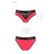 Трусики с широкой резинкой и кружевом Passion PS001 PANTIES red/black, size M SO4168 фото 5