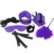 Набор БДСМ Art of Sex - Soft Touch BDSM Set, 9 предметов, Фиолетовый SO6600 фото 3